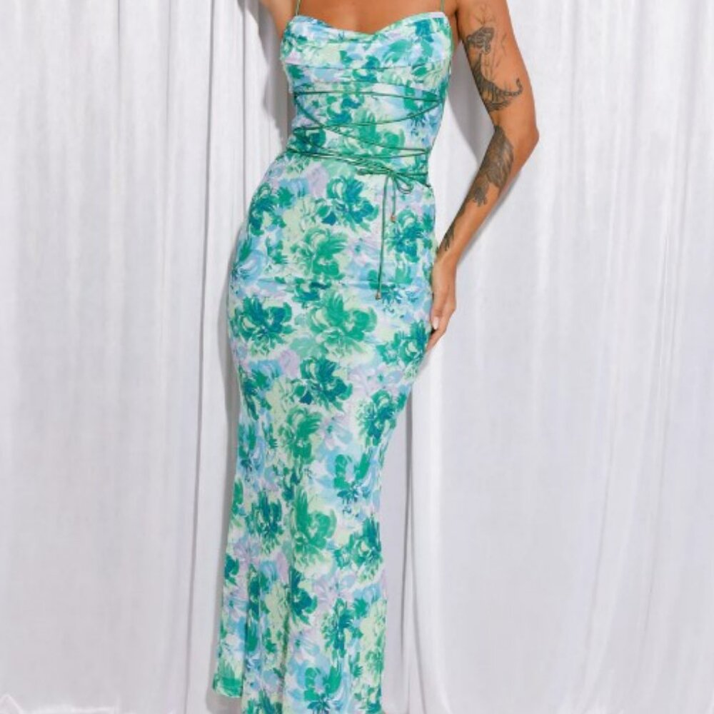 SWEETEST THINGS MAXI DRESS GREEN